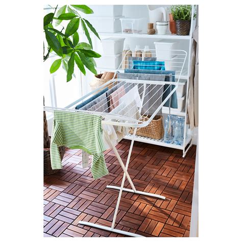 That's exactly how holly marder of avenue design studio felt when she installed an ikea mulig clothes rack in the. MULIG Drying rack, indoor/outdoor, white - IKEA | Indoor ...