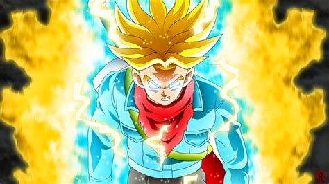 97 Trunks Super Saiyan Wallpapers On Wallpapersafari