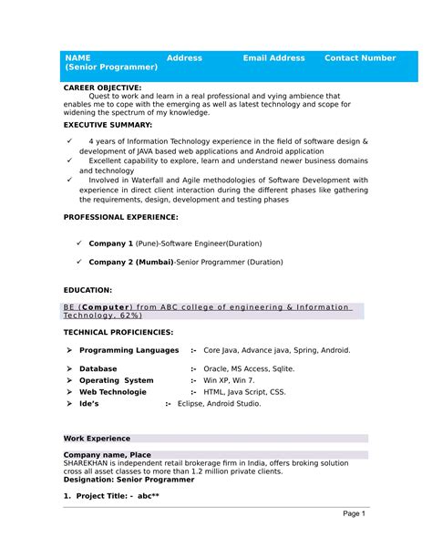 Discover which cv formats are best suited for freshers. Resume formats for 2020 | 32+ Free Resume Templates For ...