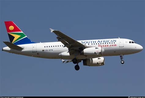 Zs Sfm South African Airways Airbus A319 131 Photo By Severin