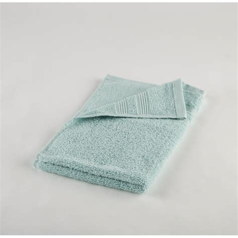 Mainstays Performance Solid Hand Towel Classic Mint