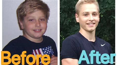 Body Transformation Overweight Kid To Fit Teen Youtube