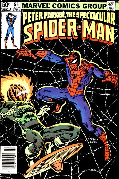 Spectacular Spider Man V2 56 Frank Miller Cover Pencil Ink