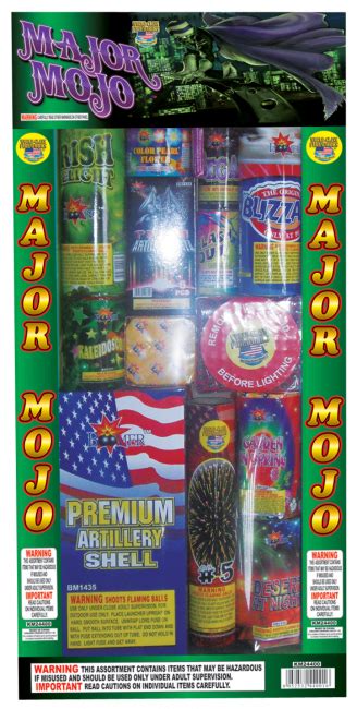 Major Mojo Assortment Pocono Fireworks Outlet