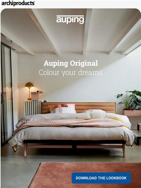 Archiproducts It Auping Original Bed Strong Lines And Elegant Look