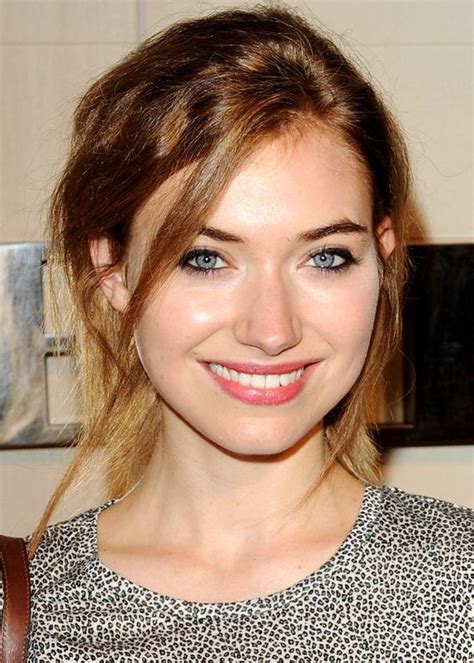 Imogen Poots Coral Lip Pretty Ness Pinterest Imogen Poots Makeup Looks And Beauty Trends