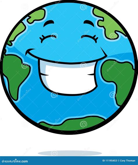 Healthy Earth Cartoon