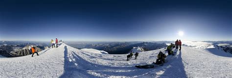 Mont Blanc Summit 4810m 360 Panorama 360cities