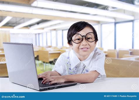 Elementary School Student Smiling At Camera Stock Photo Image Of