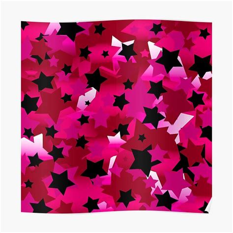 Punk Rock Stars Pink Poster For Sale By Blakcirclegirl Redbubble