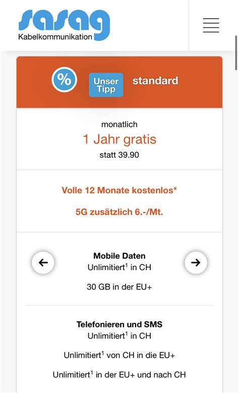 Regional Schaffhausen 1 Jahr Kostenloses Mobilfunk Abo Bei Sasag Bei