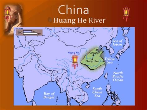 Ancient China Map Huang He River United States Map