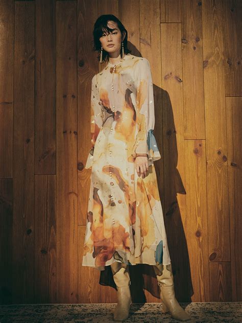 できます Ameri Vintage Ameri Undressed Amelia Ink Art Dressの のワンピー