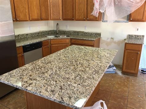 New Venetian Gold Granite System Kitchen Countertops Kitchen