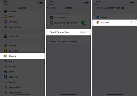 How To Set Chrome As Default Browser On Iphone Igeeksblog