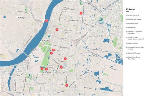 Large Kolkata Maps For Free Download And Print High Resolution And