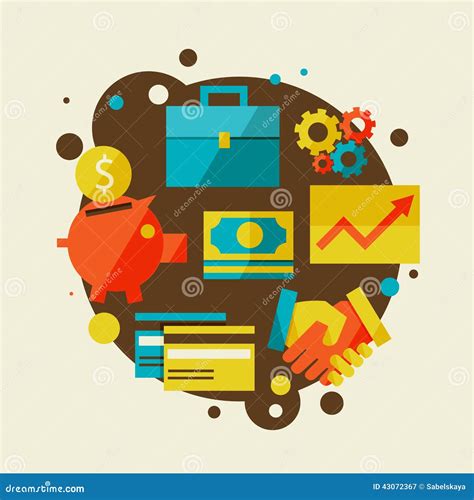Finance And Business Concept Stock Vector Illustration Of Freelance