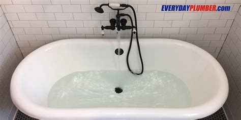 Plumbing Tips Clogged Bathtub Drains