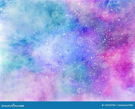 Unicorn Background With Rainbow Mesh Fantasy Gradient Backdrop Stock