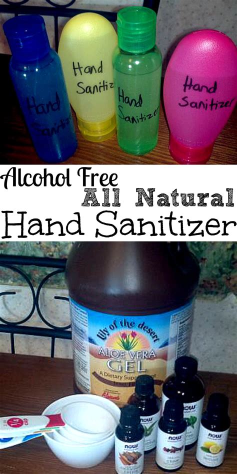 Here is an easy recipe to make homemade hand sanitizer. DIY ~ Alcohol Free All Natural Hand Sanitizer - Acadiana's ...