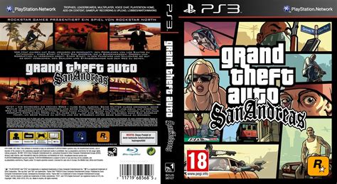 Grand Theft Auto San Andreas Playstation 3 Ultra Capas