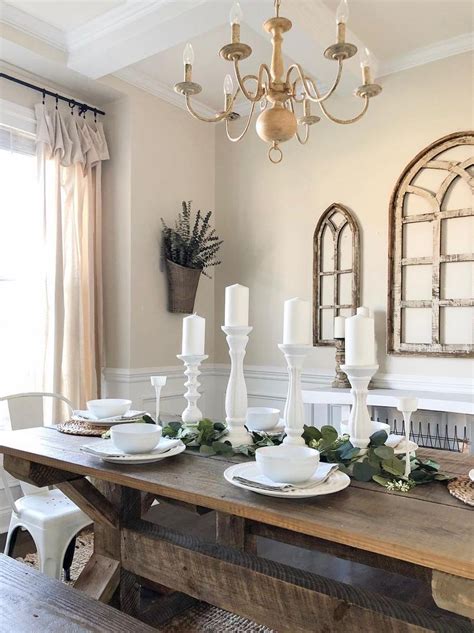 15 Amazing Farmhouse Dining Room Decor Ideas And Trends 2022