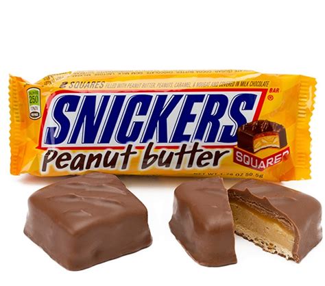 Snickers Peanut Butter Squared Count Good 178 Ounce 18 Count Mad Al