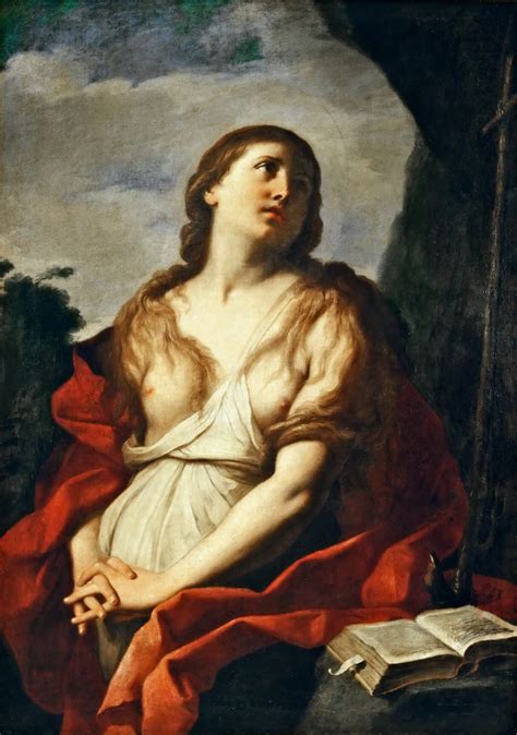 Annibale Carracci Mary Magdalene Pintura del barroco Arte María