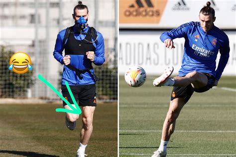 gareth bale highlights his bulging quads in training snap after real madrid fans ‘skinny legs