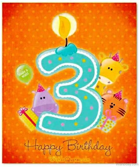 22 3rd Birthday Wishes