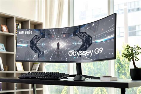 Samsung Curved Gaming Monitor Odyssey G9 Startet