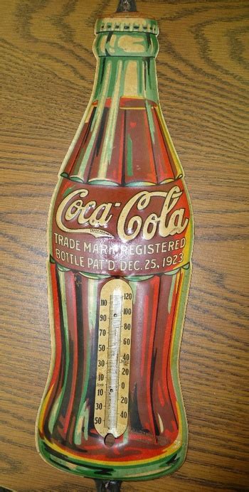 Coca Cola Thermometer 1930s Collectors Weekly