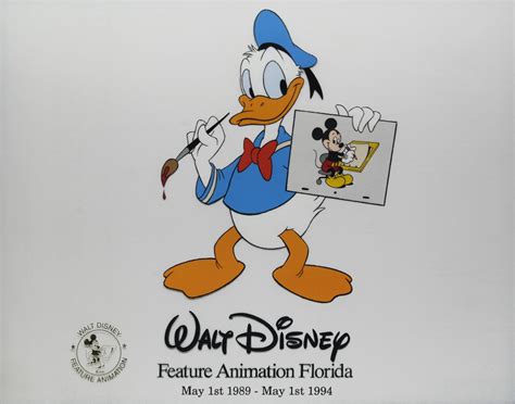 Walt Disney Feature Animation Florida Employee Limited Edition Id