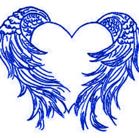 Angel Wings Heart Tattoo Guardian Angel Tattoo Heart Wings Angel