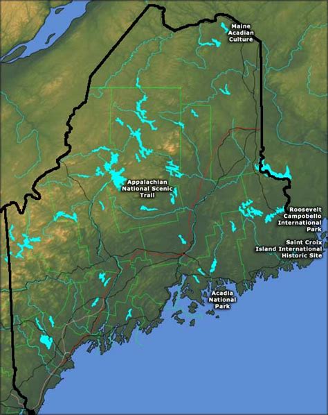 National Park Service Sites In Maine