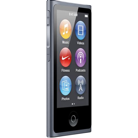 Apple 16gb Ipod Nano Slate 7th Generation Md481lla Bandh Photo