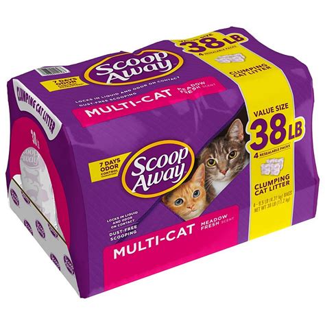 Scoop Away Multi Cat Scented Clumping Cat Litter Shop Cats At H E B