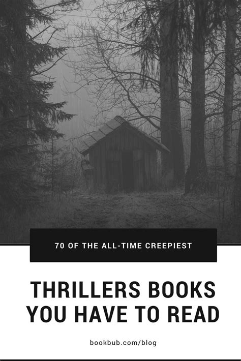 70 Thrillers To Read In A Lifetime Suspense Books Thriller Books