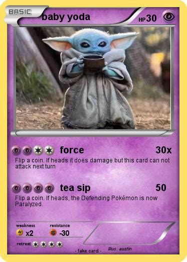 We did not find results for: Pokémon baby yoda 53 53 - force - My Pokemon Card