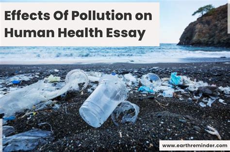 Effects Of Pollution On Human Health Essay For Kids Earth Reminder