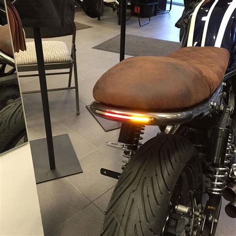 Motorcycle Led Scrambler Brake Tail Light Turn Signal Shopee Philippines