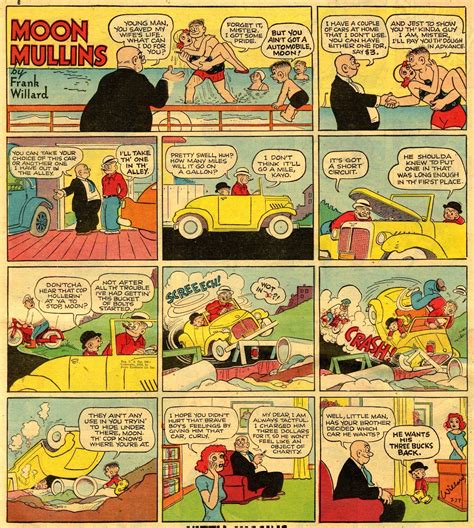 Four Color Shadows Sunday Funnies 1930s 1960s Newspaper Comic