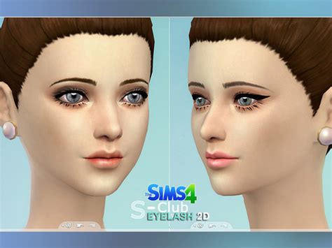 Eyelash 01 By S Club At The Sims Resource Sims 4 Updates