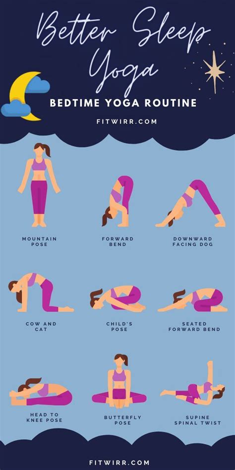 13 Best Bedtime Yoga Poses For Better Sleep Fitwirr In 2021 Bedtime