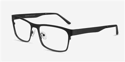 assumption rectangle black full rim eyeglasses eyebuydirect