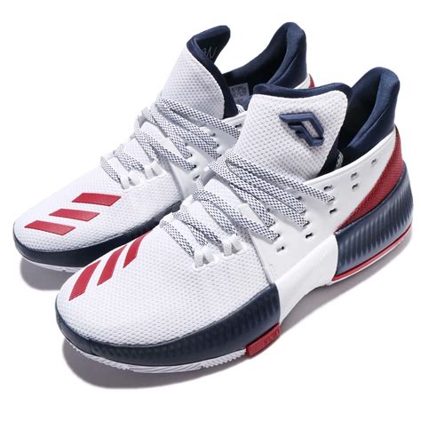 These junior basketball shoes run point as the official shoe of the city of oakland. adidas Dame 3 J Damian Lillard Navy Red White Kids ...