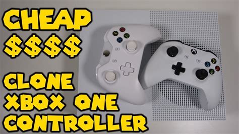 Xbox One Clone Controller Low Cost Review Youtube