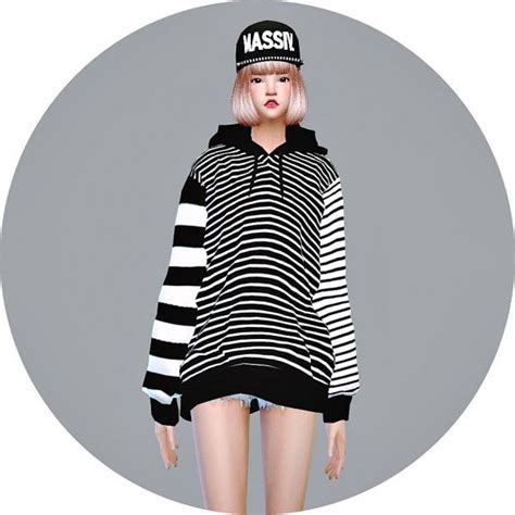 Sims4 Marigold Hoodie For Female Sims 4 Downloads Sims 4 Cas Sims