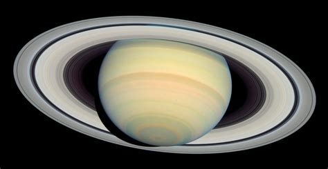 Saturn From Far And Near Hubble Space Telescope