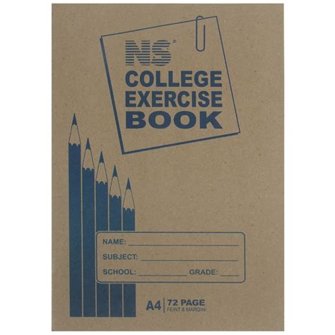 Ns A College Exercise Book National Stationery